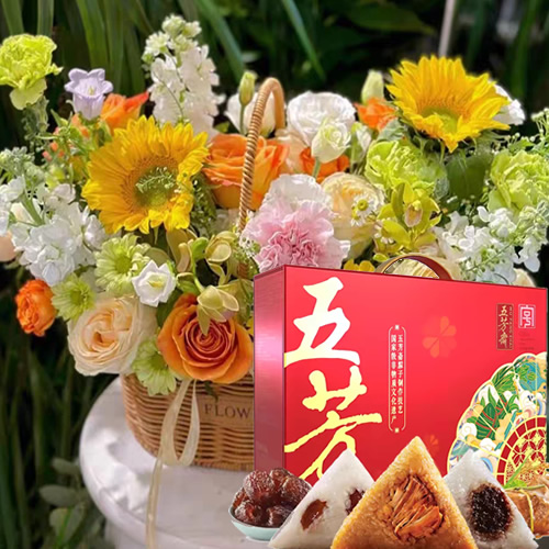端午花礼：阳光使者 粽子礼盒