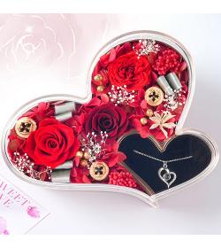 永生花：心心相印 红色款