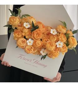 鲜花：美丽心情 果汁阳台