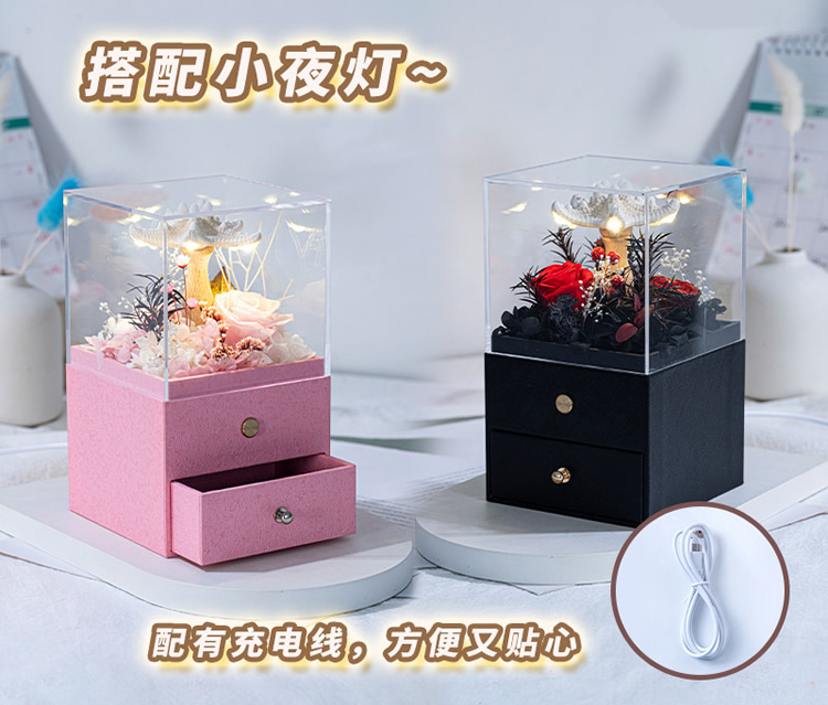 海星小夜灯 红色款